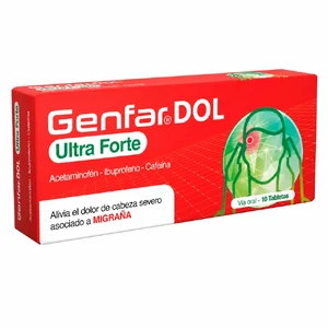GENFARDOL ULTRA FORTE 250 MG/200 MG/65 MG - CAJA x 10 TAB