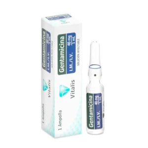 GENTAMICINA 40 MG/1 ML SLN INY - CAJA x 1 AMP