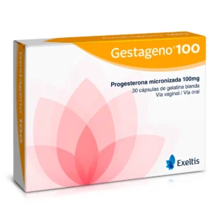 GESTAGENO 100 MG - CAJA x 30 CAPS