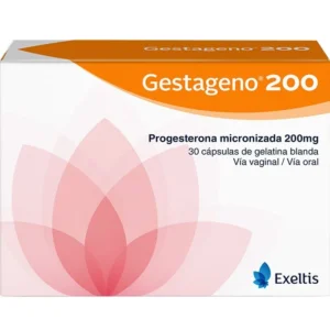 GESTAGENO 200 MG - CAJA x 30 CAPS