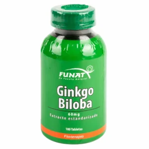 GINGO BILOBA FRASCO 60 MG x 100 TAB