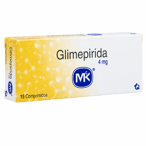 GLIMEPIRIDA 4 MG - CAJA x 15 TAB