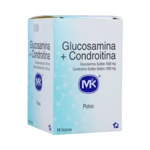GLUCOSAMINA 1500 MG + CONDROITINA 1200 MG POLVO - CAJA x 15 SOBRES