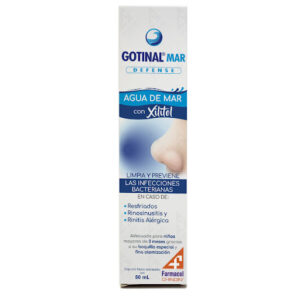 GOTINAL MAR DEFENSE AGUA DE MAR CON XILITOL SLN NASAL - FCO ATOMIZADOR x 50 ML