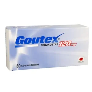 GOUTEX 80 MG - CAJA x 30 CAP. BLANDAS