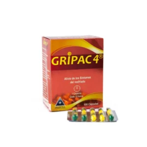 GRIPAC 4 - CAJA x 100 CAPS