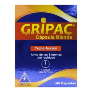 GRIPAC - CAJA x 100 CAPS