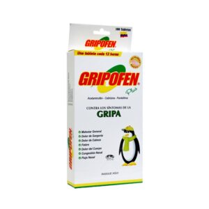 GRIPOFEN PLUS - CAJA x 100 TAB