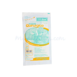 GUANTE CIRUGIA ESTERIL LATEX SIN TALCO ALFA SAFE TALLA 6,5 - SOBRE x 1 PAR