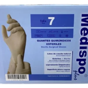 GUANTE CIRUGIA ESTERIL MEDISPO 7 PAR
