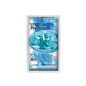 GUANTE CIRUGIA ESTERIL PREMIUM LATEX ALFA SAFE CON TALCO TALLA 7 - SOBRE x 1 PAR `REF:GULP002`