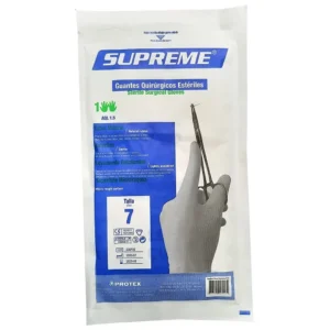 GUANTE QUIRURGICO ESTERIL SUPREME TALLA 7.0 - SOBRE x 1 PAR