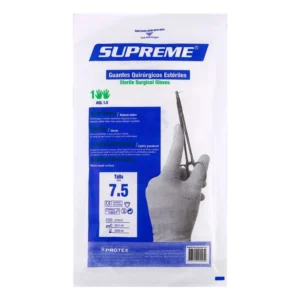 GUANTE QUIRURGICO ESTERIL SUPREME TALLA 7.5 - SOBRE x 1 PAR