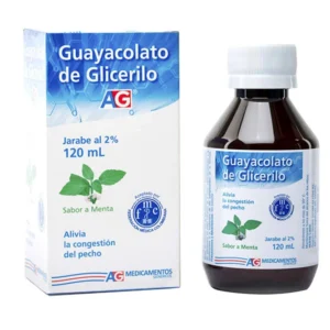 GUAYACOLATO DE GLICERILO 2% SLN ORAL - FCO x 120 ML
