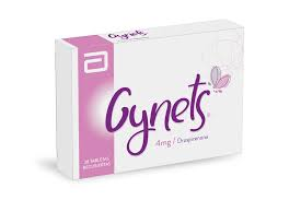 GYNETS 4 MG - CAJA x 28 TAB REC.