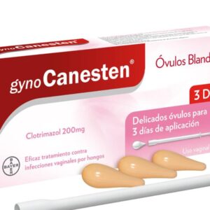 GYNOCANESTEN 200 MG OVULOS BLANDOS - CAJA x 3 UND