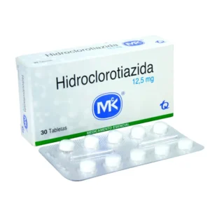 HIDROCLOROTIAZIDA 12.5 MG - CAJA x 30 TAB
