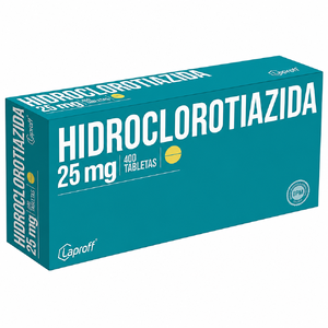 HIDROCLOROTIAZIDA 25 MG - CAJA x 400 TAB