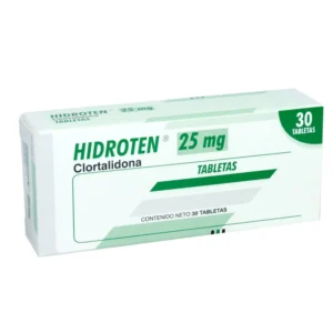 HIDROTEN 25 MG - CAJA x 30 TAB