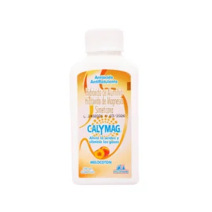 HIDROXIDO ALUM + MAGN + SIMET SUSP ORAL - FCO x 360 ML MELOCOTON (CALYMAG)