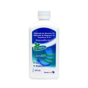 HIDROXIDO ALUMINIO 4% + MAGNESIO 4%+ SIMETICONA 0.4% SUSP. ORAL - FCO x 360 ML