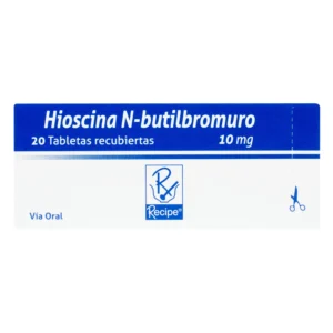 HIOSCINA BUTIL BROMURO 10 MG - CAJA x 20 TAB