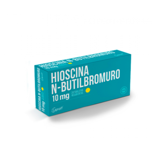 HIOSCINA N-BUTILBROMURO 10 MG - CAJA x 20 TAB