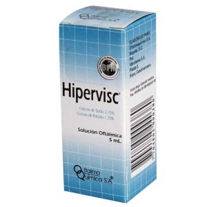 HIPERVISC 37.5+12.5 MG/ML SLN OFT - FCO x 5 ML