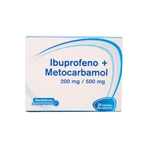 IBUPROFENO 200 MG + METOCARBAMOL 500 MG - CAJA x 24 TAB