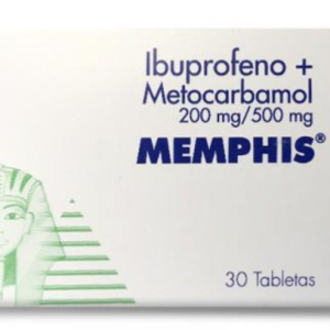 IBUPROFENO + METOCARBAMOL 200 MG/500 MG - CAJA x 30 TAB
