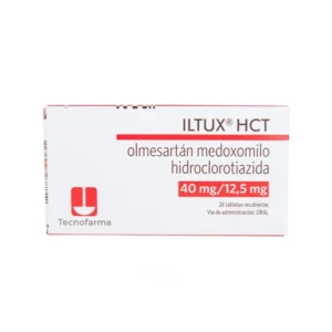 ILTUX HCT 40 MG/ 12.5 MG - CAJA x 28 COMPRIMIDOS