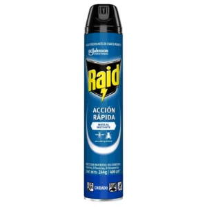 INSECTICIDA RAID AEROSOL VOLADORES ZANCUDOS & MOSCAS + INSECTICIDA RAID MAX AEROSOL RESTREROS - PREPACK x 2 FCO x 400 ML C/U - OFERTA ESP.