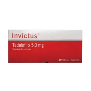 INVICTUS 5 MG - CAJA x 30 TAB REC.