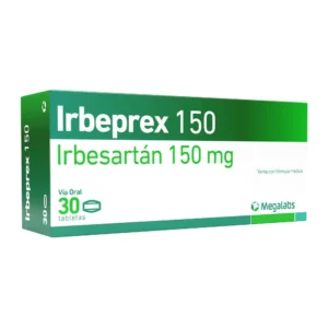 IRBEPREX 150 MG - CAJA x 30 TAB