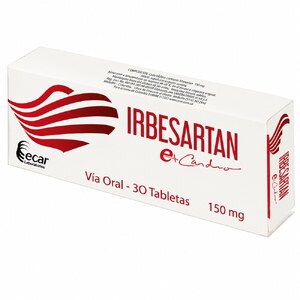 IRBESARTAN 150 MG - CAJA x 30 TAB