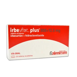 IRBEVITAE PLUS 300 MG/12.5 MG - CAJA x 28 COMP