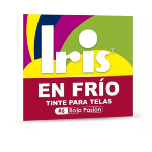 IRIS EN FRIO #6 ROJO PASION x 25GR