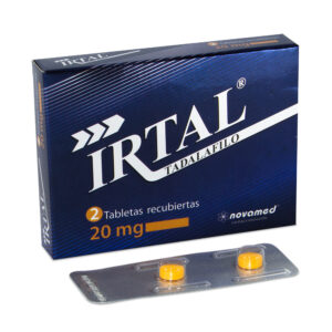 IRTAL 20 MG - CAJA x 2 TAB