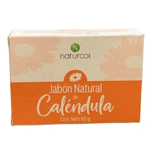 JABON NATURAL DE CALENDULA - CAJA x 1 BARRA x 100 G