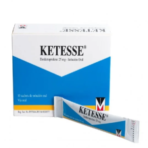 KETESSE 50 MG/2 ML SLN INY - CAJA x 3 AMP