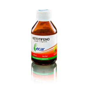 KETOTIFENO 1 MG/5 ML JBE - FCO x 100 ML