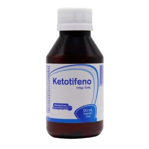 KETOTIFENO 1 MG/5 ML JBE - FCO x 120 ML