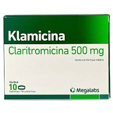KLAMICINA 500 MG - CAJA x 10 TAB