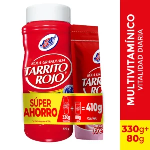 KOLA GRANULADA TARRITO ROJO JGB TRADICIONAL - FCO x 330 GR GRATIS 50 GR - OFERTA ESPECIAL