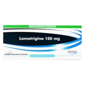 LAMOTRIGINA 100 MG - CAJA x 30 TAB