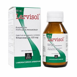 LARVISOL 100 MG POLVO PARA RECONS SUSP ORAL - FCO x 60 ML