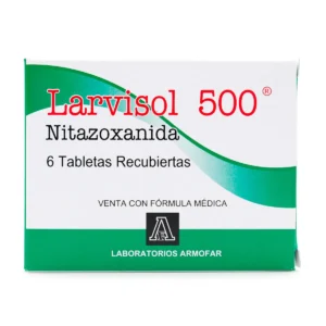 LARVISOL 500 MG - CAJA x 6 TAB
