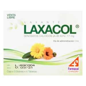 LAXACOL - CAJA x 3 SOB x 4 TAB