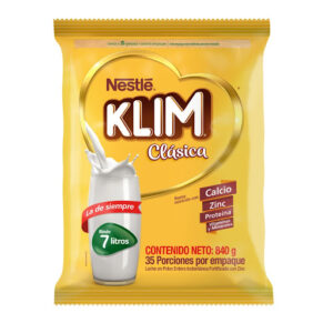LECHE KLIM CLASICA FORTIFICADA - BOLSA x 840 GR