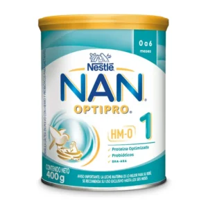 LECHE NAN PRO 1 HMO DE 0 A 6 MESES - LATA x 400 GR
